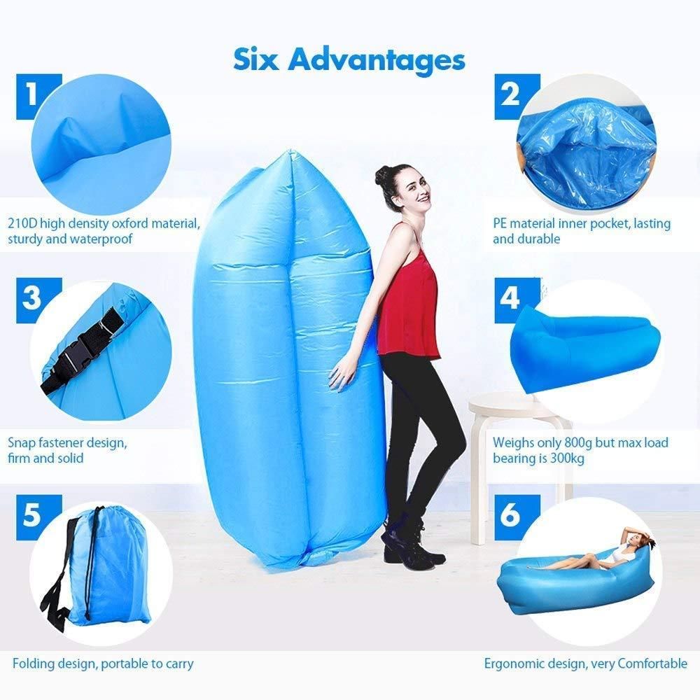 Air Sofa Bed 5 in 1 Inflatable Couch with Electric Pump