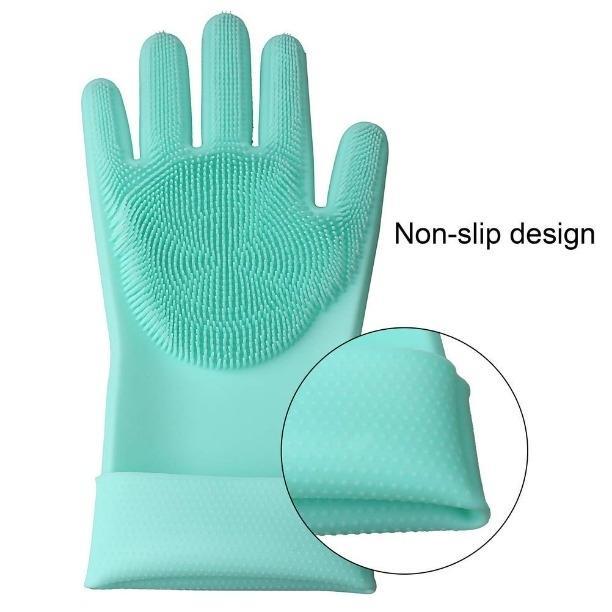 Cleaning Gloves - Magic Silicon Cleaning Gloves