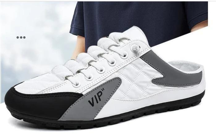 Men's White Half Casual Shoes